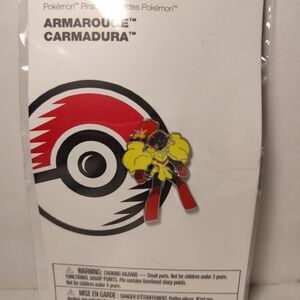 Pokemon TCG Amarouge Enamel Pin Official Nintendo Collectible Metal Badge